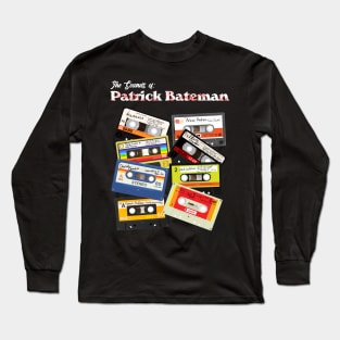 The Sounds of Patrick Bateman ))(( American Psycho Fan Long Sleeve T-Shirt